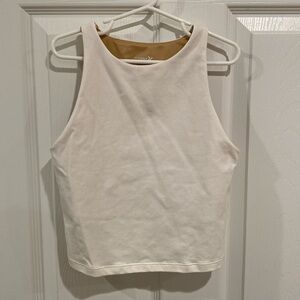 Old Navy Powerchill Women’s Cropped Athletic Tank White Size XS